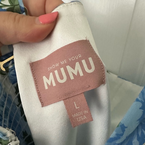 Show Me Your Mumu Nina Maxi Dress Size Large - worn once! Hemmed about 6 inches. - Picture 2 of 4